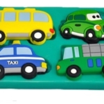 Bilar Fordon Taxi Silikonform Pressform