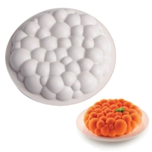 Silikonform Mousseform Bubblig Chokladform