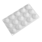 Silikonform Pralinform Spiralformad Gräddbullar 15st