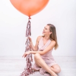 Ballong Roséguld Stort Klot - Giant Balloon 1 m