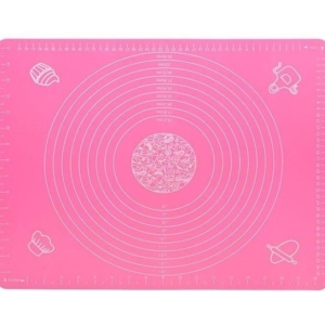 Bakmatta Silikonmatta Stor, 45 x 65cm Rosa