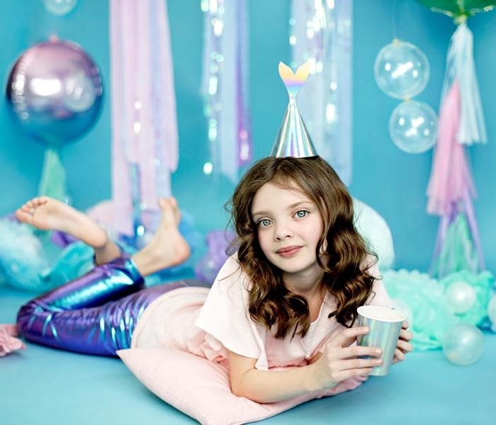Cake Picks Mix Iridescent - Mermaid Party
