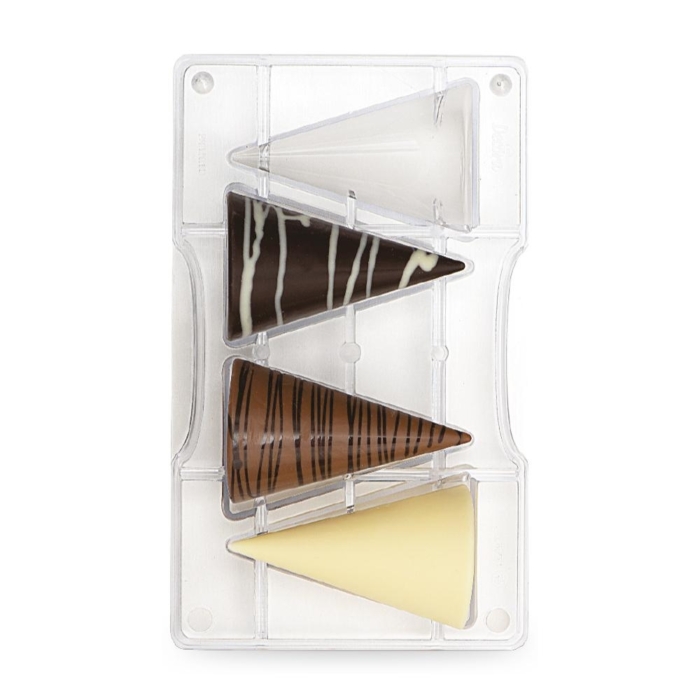 Stora Koner Pralinform 4st Polykarbonat Chokladform-Decora