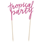 Caketopper Rosa - Tropical Festival