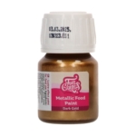 FunCakes Metallic Food Paint Mörk Guld 30 ml