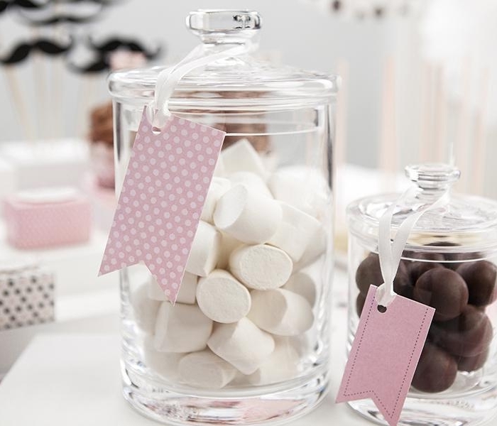 Rosa Tags Sweets, 6-Pack