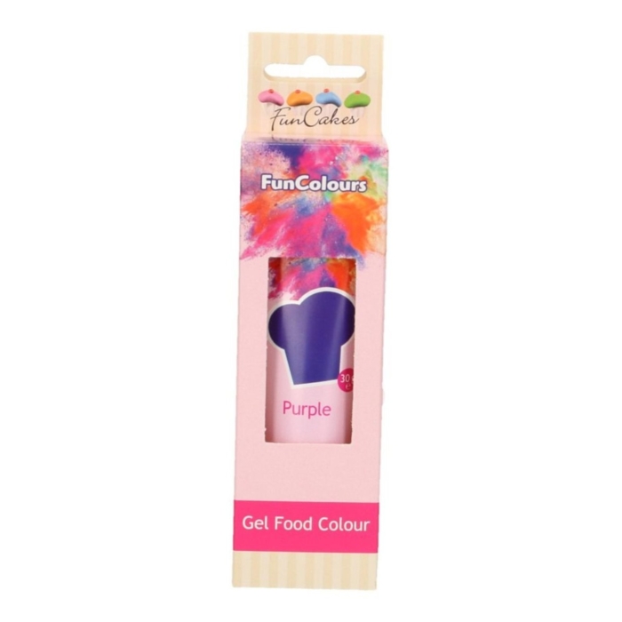 FunCakes - Geléfärg Lila Pastafärg Purple - 30g