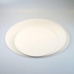 Vita Tårtbrickor, 5-pack, 28cm Cake Card Greaseproof -FunCakes