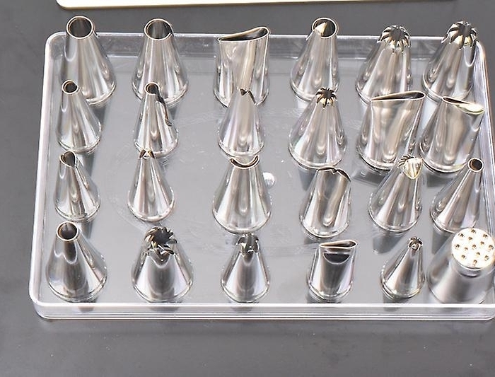 24 st Tyllar Tyllset Tyll Stjärna Curved Flower Spritsa Rosor Stjärntyll Set
