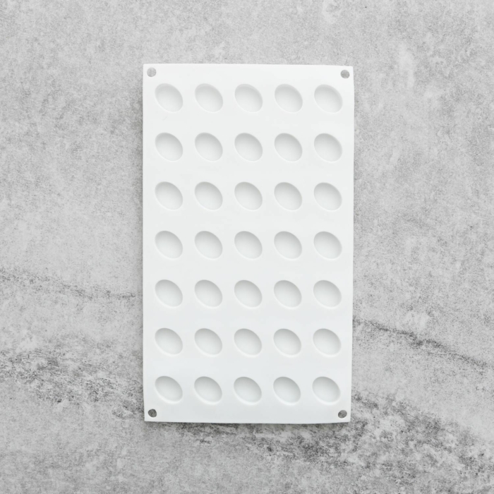 Oval 35st Silikonform | Mousseform Pralinform