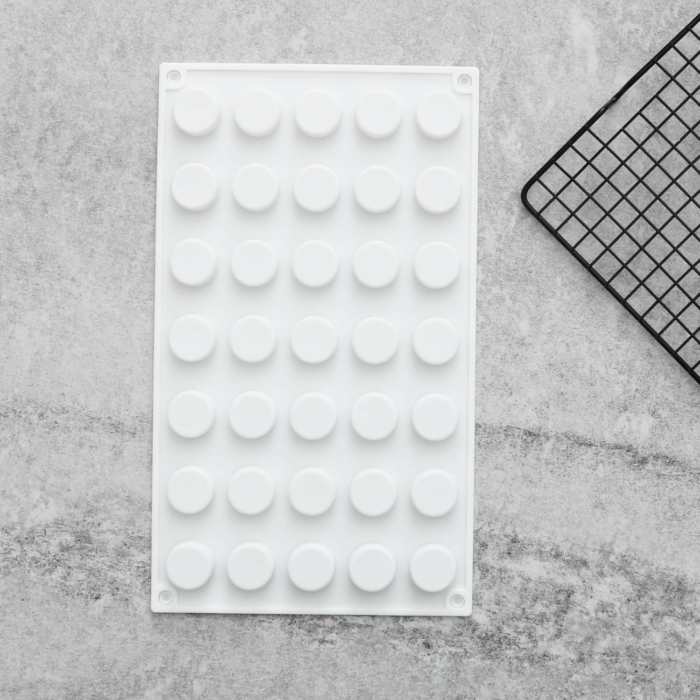Små Runda 35st Silikonform | Mousseform Pralinform