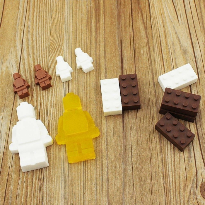 Lego formar set - 6 st, Muffinsformar