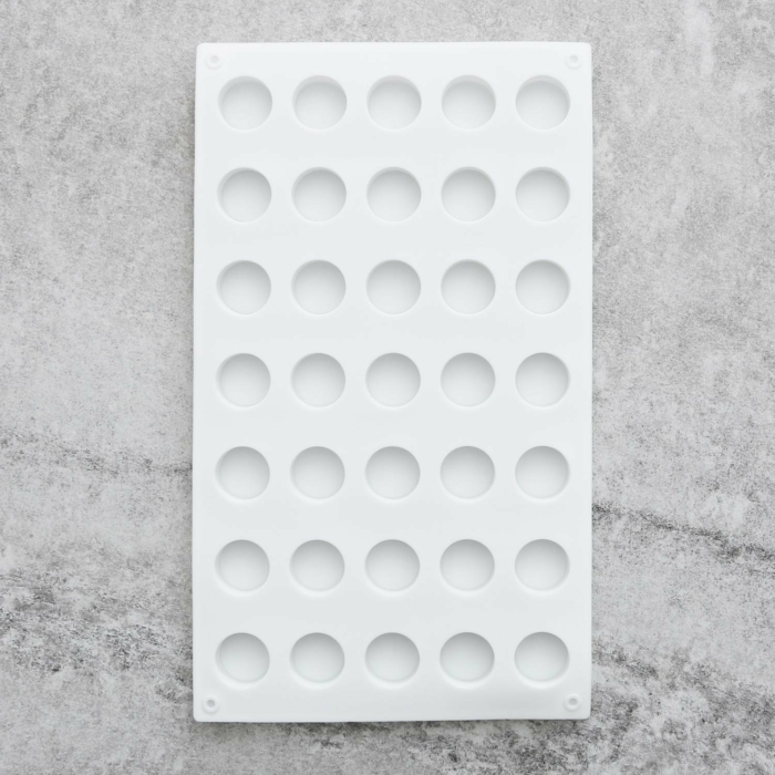 Små Runda 35st Silikonform | Mousseform Pralinform