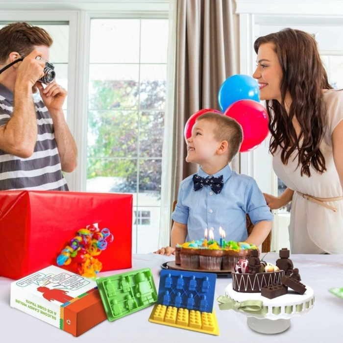 Lego formar set - 6 st, Muffinsformar