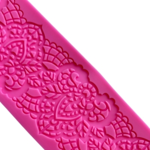 Ätbar Spets Mönstermatta Silikon Sugarlace – Orientalisk Spetsdesign