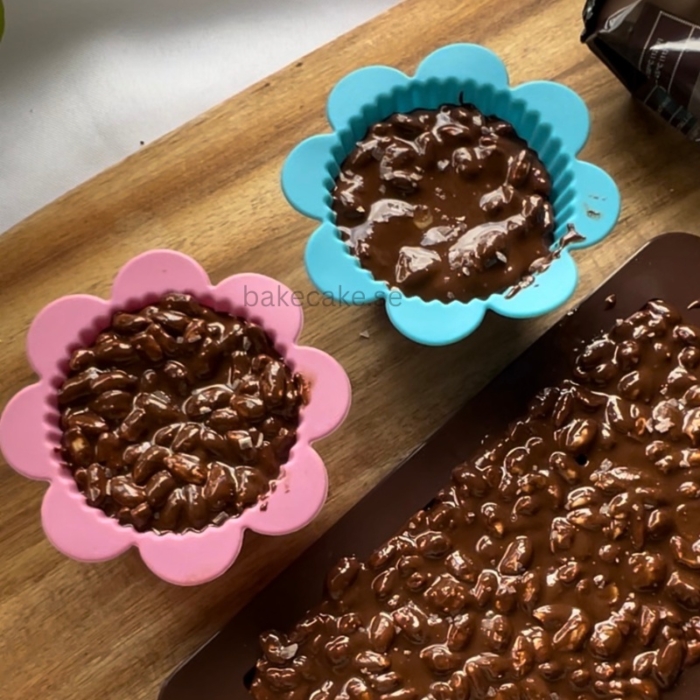 Muffinsformar i Silikon Blommor 6-Pack