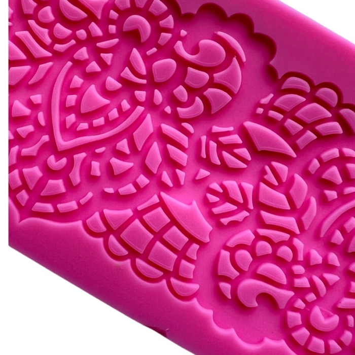 Ätbar Spets Mönstermatta Silikon Sugarlace – Orientalisk Spetsdesign
