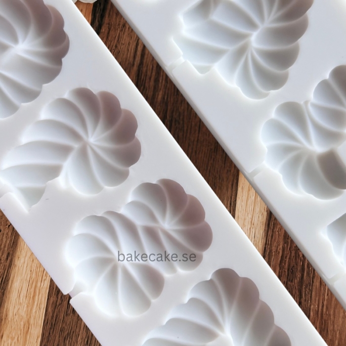 Silikonform Spiral Twist Nummerformar (0-9)