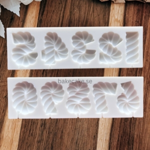 Silikonform Spiral Twist Nummerformar (0-9)