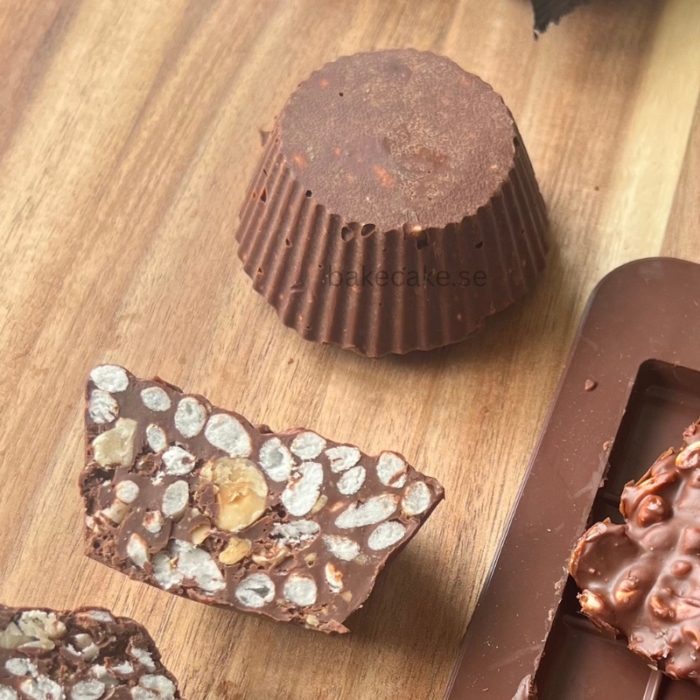 Muffinsformar i Silikon Blommor 6-Pack
