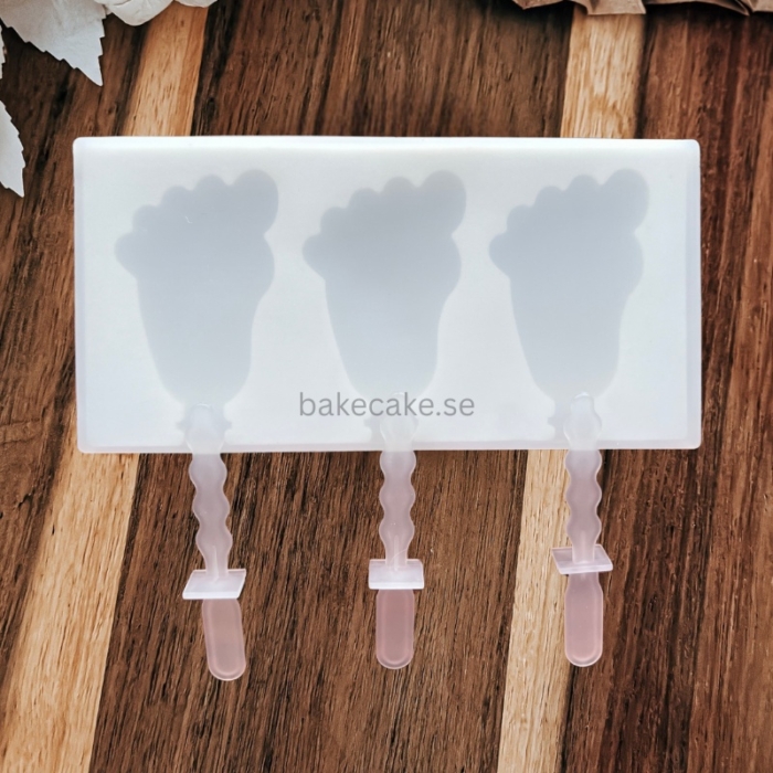 Babyfot Popsicle Silikonform