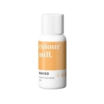 Mango Gul Chokladfärg Oljebaserad Ätbar Färg 20ml - Colour Mill