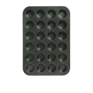 Minimuffins Muffinsplåt 24st Bakform Muffinsform Minimuffinsplåt Non-Stick