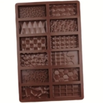 Chokladform - Dubai Choklad Silikonform -12 mönster