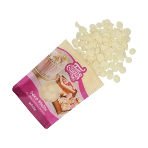 Kort Datum 31-12-2025 FunCakes - Vit Deco Melts 250 g