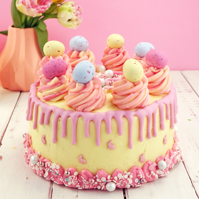 Rosa Super Drip 300g - Pink Chocolate Drip Super Streusel