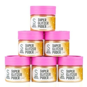 Guld Glitter 10g- Super Streusel FYND 01-2025