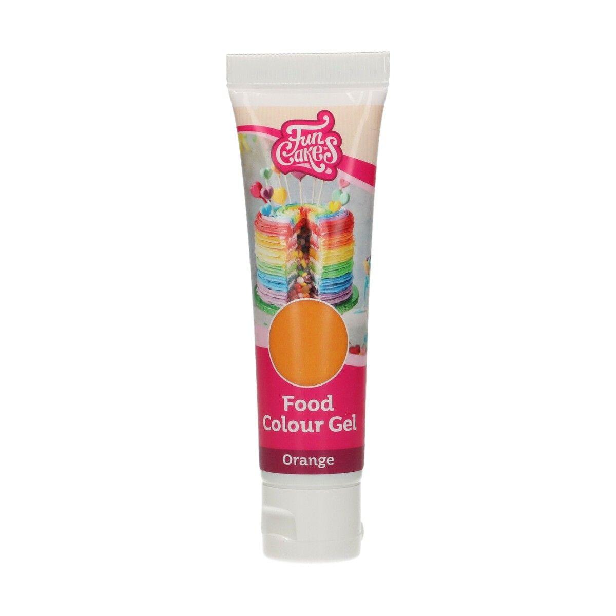 FunCakes Food Colour Gel Orange 30 g FYND 05-25