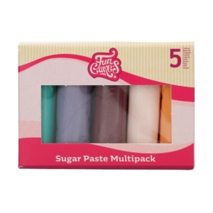 FunCakes Fondant med rullar Multipack Boho Chic 5 x 100g FYND 04-25